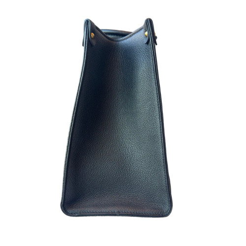 Louis Vuitton Onthego MM Monogram Empreinte Giant Black Beige