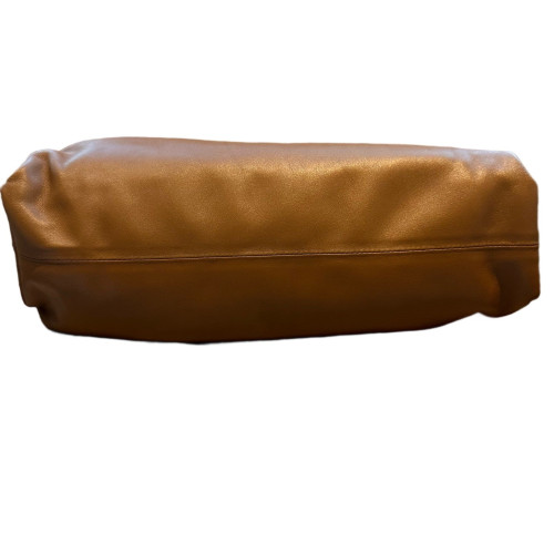 Bottega Veneta The Mini Pouch Calfskin Intrecciato Tan