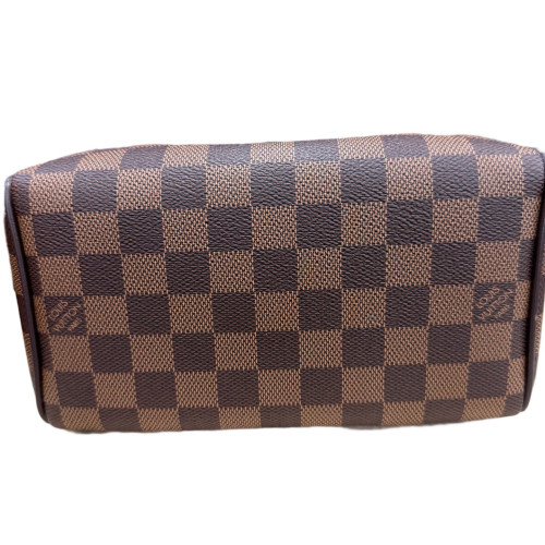 Louis Vuitton Speedy Bandouliere 20 Damier Ebene Brown
