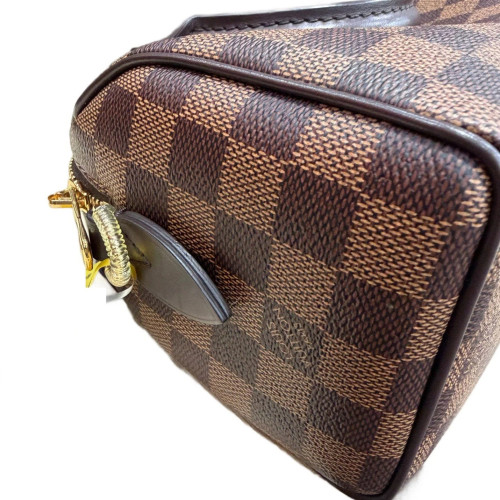 Louis Vuitton Speedy Bandouliere 20 Damier Ebene Brown