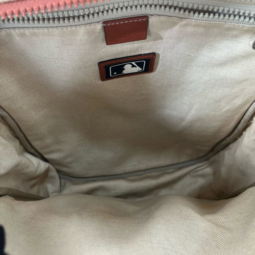 Gucci Embroidered Backpack GG Supreme Monogram Beige Brown
