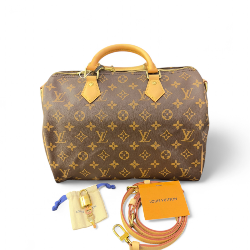 Louis Vuitton Speedy Bandouliere 30 Monogram Brown