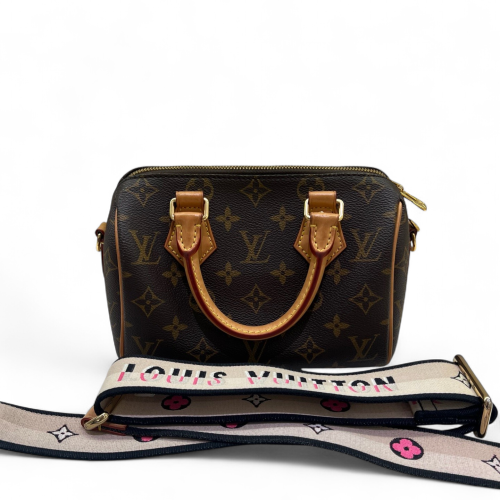 Louis Vuitton Speedy Bandouliere 20 Monogram Brown