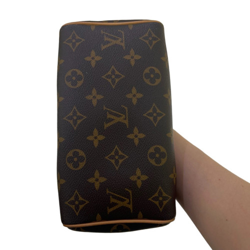 Louis Vuitton Speedy Bandouliere 20 Monogram Brown