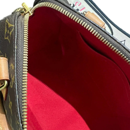 Louis Vuitton Speedy Bandouliere 20 Monogram Brown