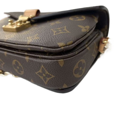 Louis Vuitton Pochette Metis East West Monogram Brown