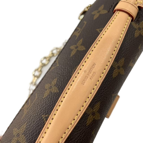 Louis Vuitton Pochette Metis East West Monogram Brown