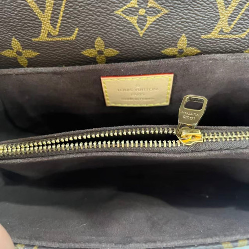 Louis Vuitton Pochette Metis East West Monogram Brown