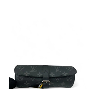 Louis Vuitton Watch Box Monogram Eclipse Black