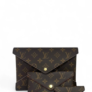 Louis Vuitton Kirigami Pochette Set Monogram Brown