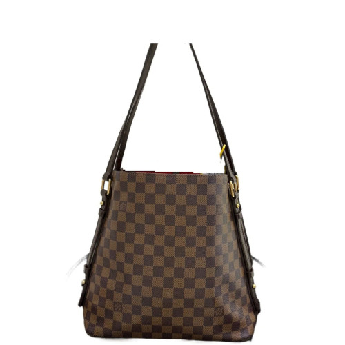 Louis Vuitton Tote Bag Damier Ebene Brown
