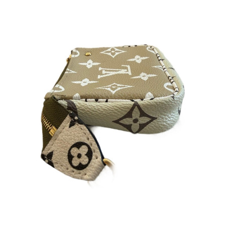 Louis Vuitton Micro Pochette Accessories Monogram Monogram Giant Green White