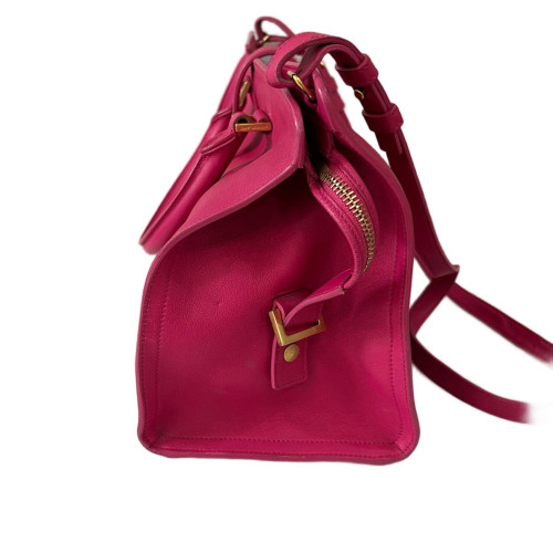 Yves Saint Laurent Small Cabas Chyc Calfskin Pink