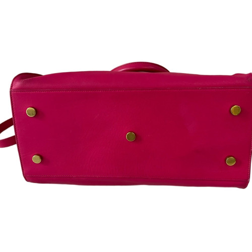 Yves Saint Laurent Small Cabas Chyc Calfskin Pink