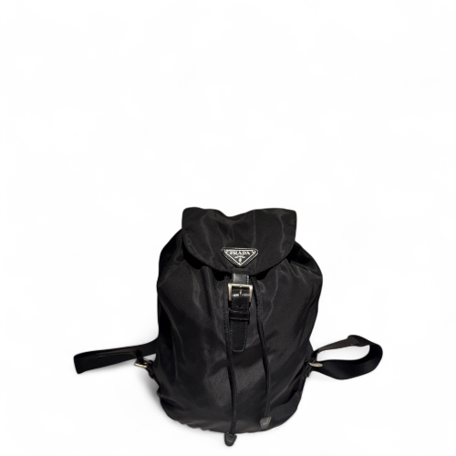 Prada Backpack Nylon Vela Black