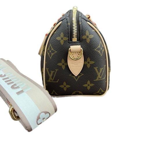 Louis Vuitton Speedy Bandouliere 20 Monogram Brown