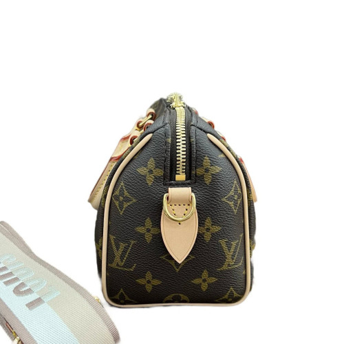 Louis Vuitton Speedy Bandouliere 20 Monogram Brown