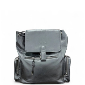 Dior Flap Backpack Calfskin Black