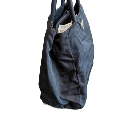 Prada Handbag Nylon Vela Black