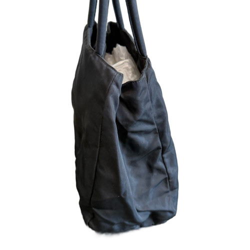 Prada Handbag Nylon Vela Black