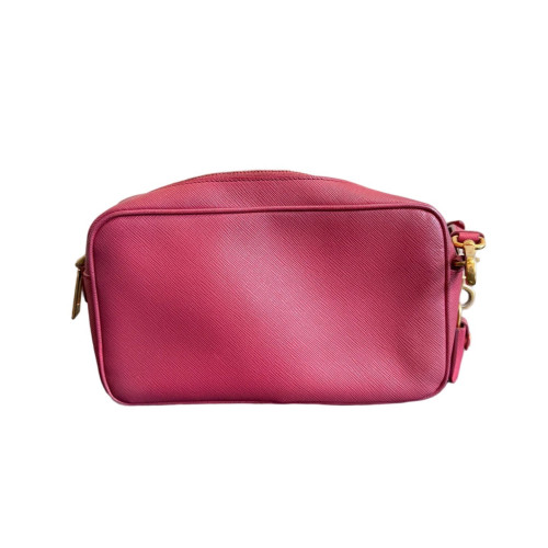 Prada Camera Case Saffiano Calfskin Red