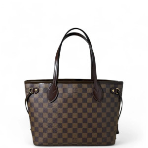 Louis Vuitton Neverfull PM Damier Ebene Brown