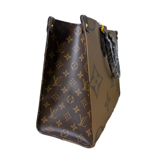 Louis Vuitton Onthego MM Reverse Monogram Giant Brown