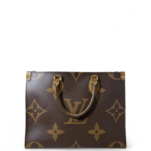 Louis Vuitton Onthego MM Reverse Monogram Giant Brown