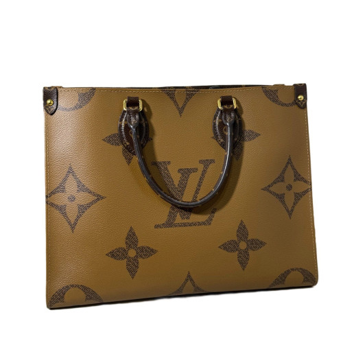 Louis Vuitton Onthego MM Reverse Monogram Giant Brown