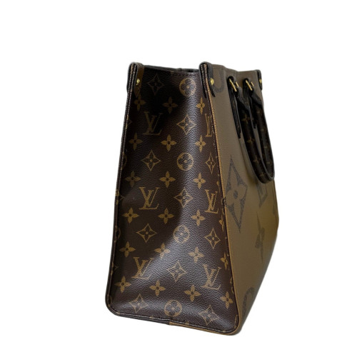 Louis Vuitton Onthego MM Reverse Monogram Giant Brown