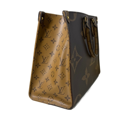 Louis Vuitton Onthego MM Reverse Monogram Giant Brown
