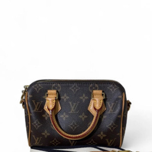 Louis Vuitton Speedy Bandouliere 20 Monogram Brown