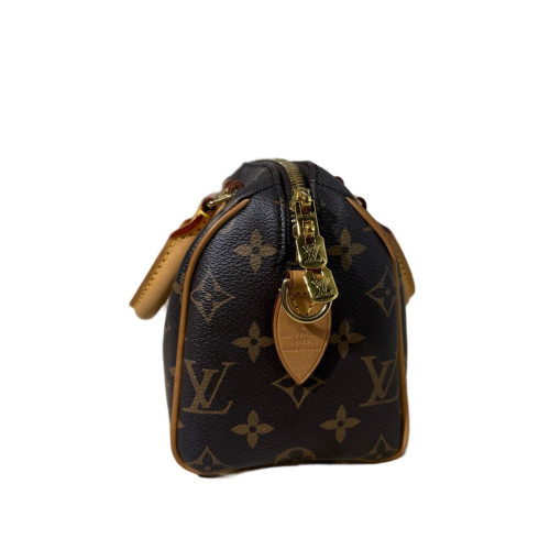 Louis Vuitton Speedy Bandouliere 20 Monogram Brown