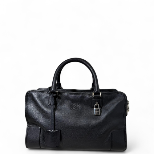 Loewe Handbag Grained Calfskin Black