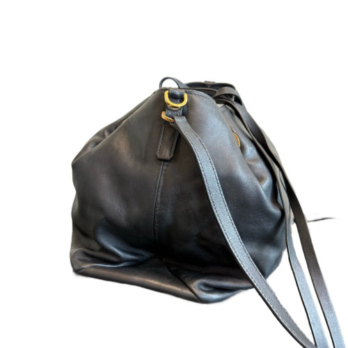 Miu Miu Bucket Calfskin Black