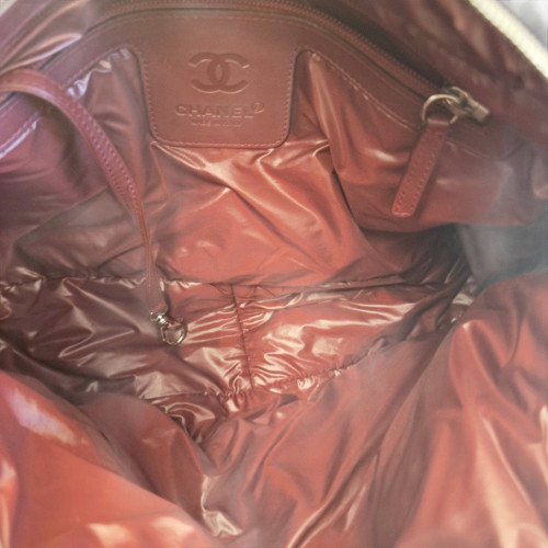 Chanel Quilted Messenger Nylon Black