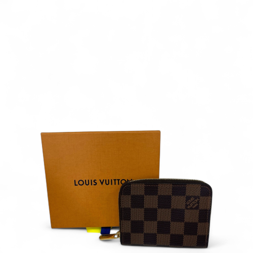 Louis Vuitton Coin Purse Damier Ebene Brown