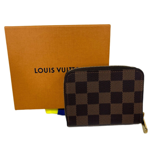 Louis Vuitton Coin Purse Damier Ebene Brown