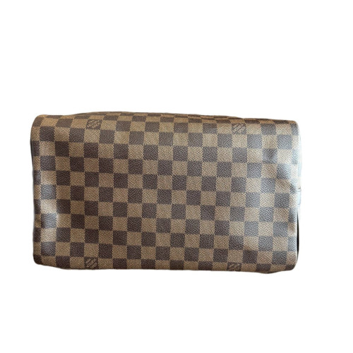 Louis Vuitton Speedy Bandouliere 30 Damier Ebene Brown