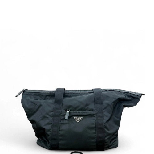 Prada Luggage Nylon Vela Black
