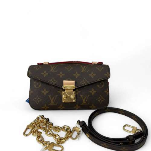 Louis Vuitton Pochette Metis East West Monogram Brown