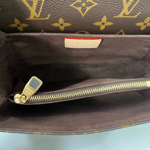 Louis Vuitton Pochette Metis East West Monogram Brown