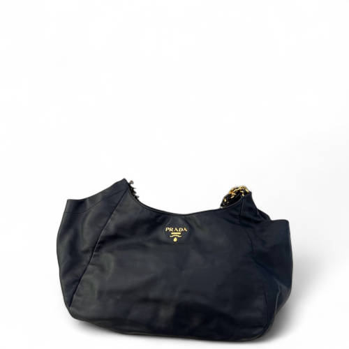 Prada Tote Bag Calfskin Black