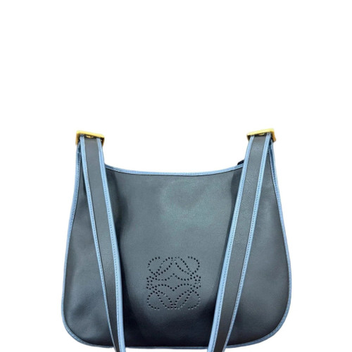 Loewe Crossbody Bag Leather Blue Black