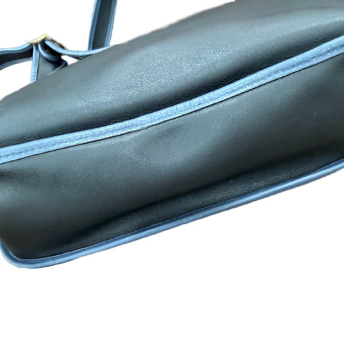 Loewe Crossbody Bag Leather Blue Black