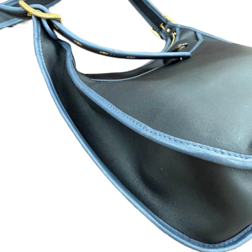 Loewe Crossbody Bag Leather Blue Black
