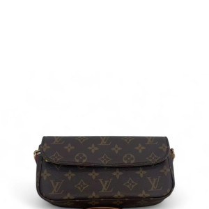 Louis Vuitton Ivy Wallet On Chain Monogram Brown