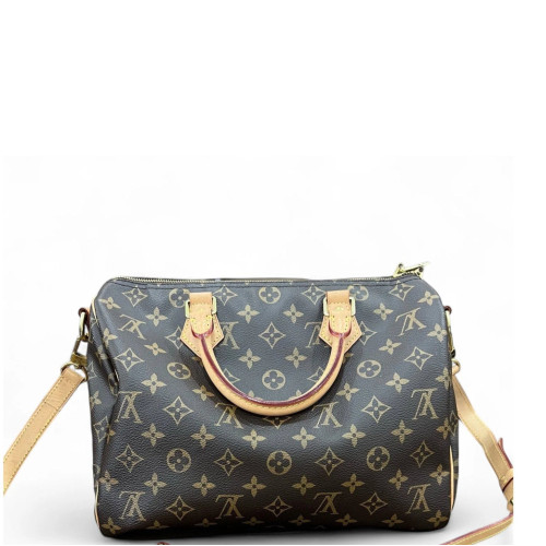 Louis Vuitton Speedy Bandouliere 30 Monogram Brown