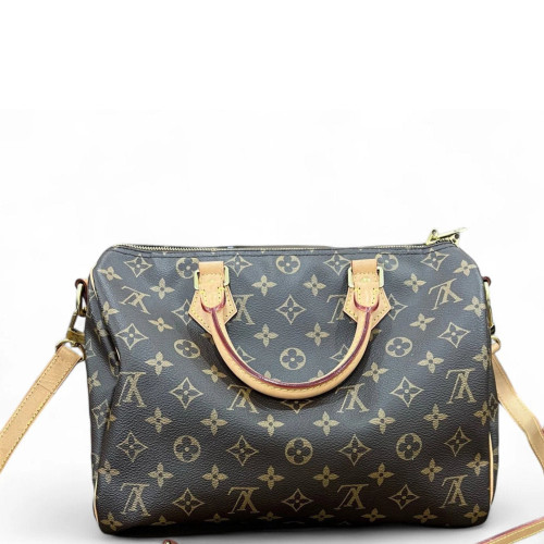 Louis Vuitton Speedy Bandouliere 30 Monogram Brown