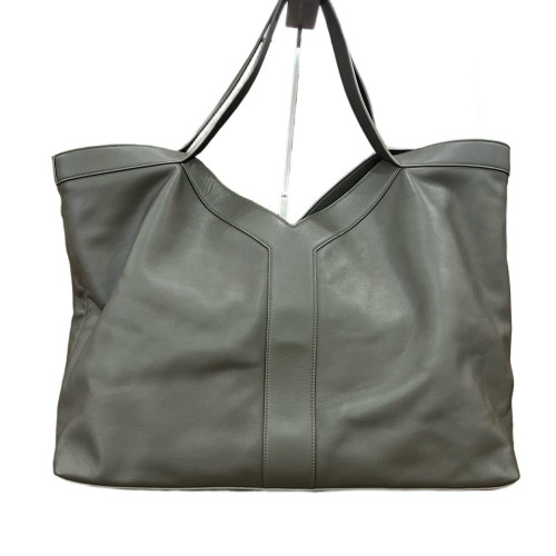 Yves Saint Laurent Tote Bag Calfskin Dark Green